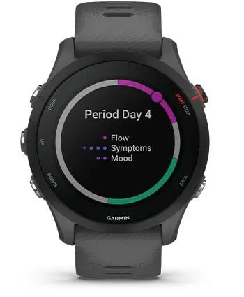 Умные часы Garmin Forerunner 255 с синим ремешком